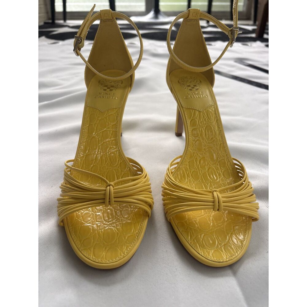 NEW Vince Camuto Blaine stiletto sandals with a knotted strappy design | sz 10 - Picture 12 of 15